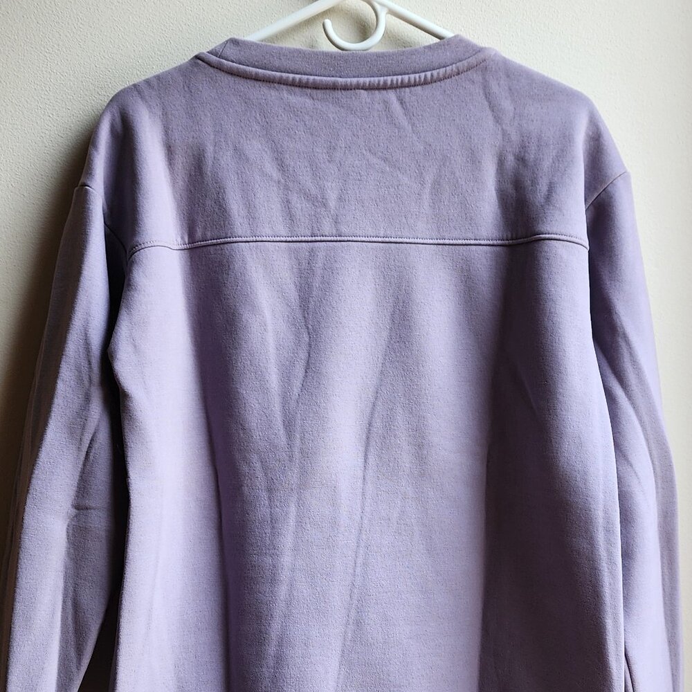 Mondetta Purple Kangaroo Pocket Sweatshirt Size Medium - Picture 14 of 16